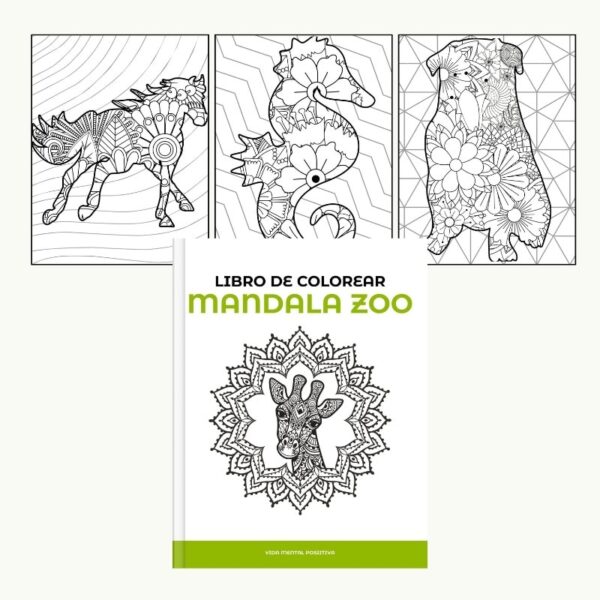 Mandala Zoo: Colorea y Encuentra Paz Interior