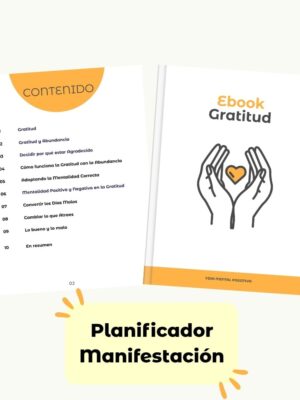 Pack Gratitud: Ebook + Planificador de Manifestaciones