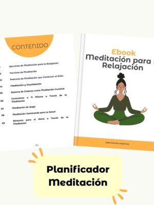 Pack Meditación: Ebook + Planificador de Calma tu mente